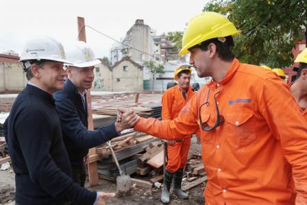 Recorren las obras